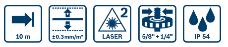 GLL2-10 лазерный нивелир Bosch GLL2-10 лазерный нивелир Bosch